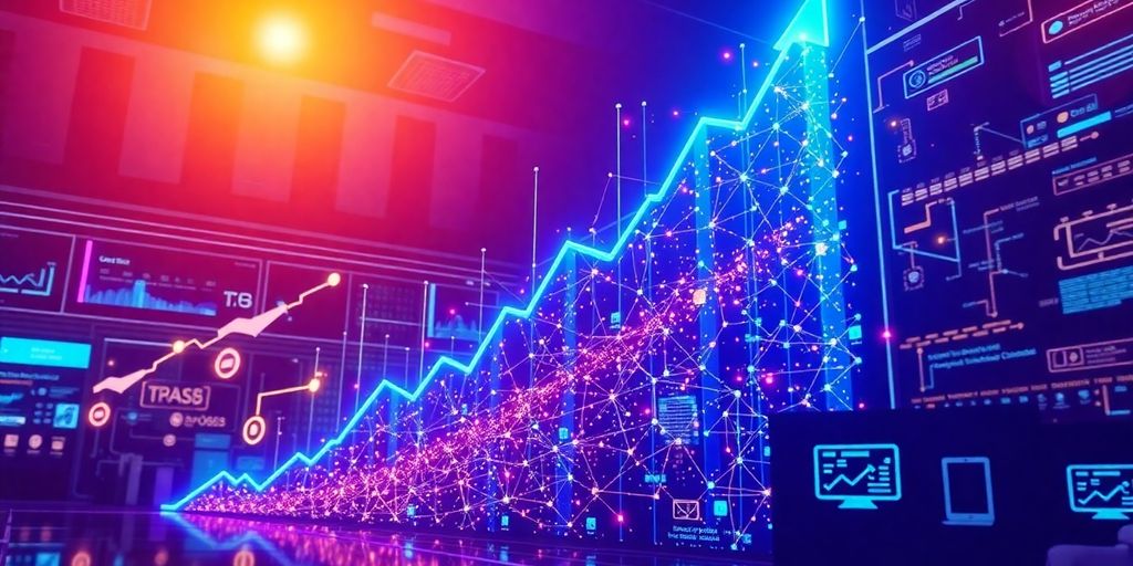 Business growth and tech innovation.