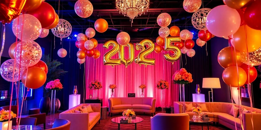Vibrant 2025 party decor ideas for Dallas events.