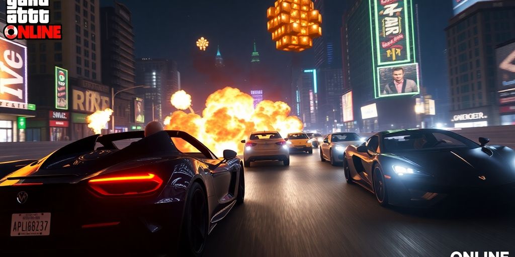 GTA V Player with High-End Vehicles in action.