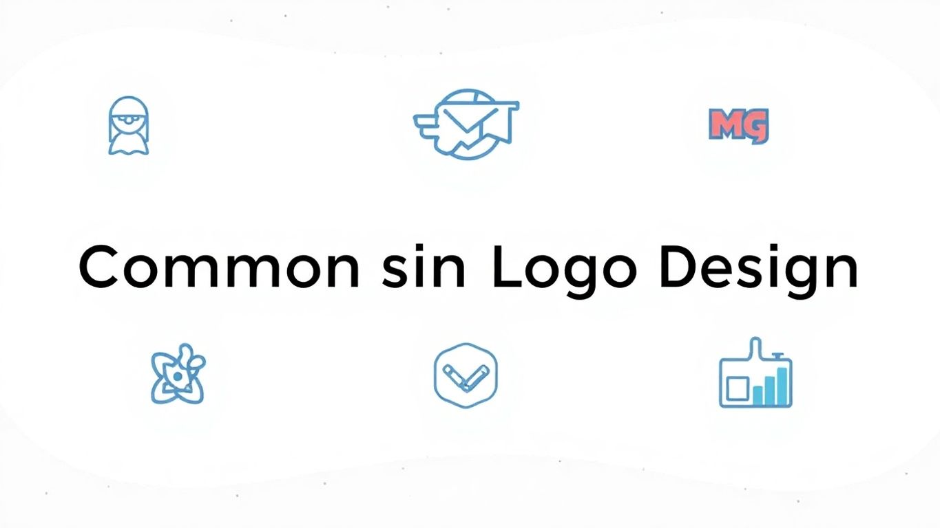Unngå utdaterte trender i logo design.