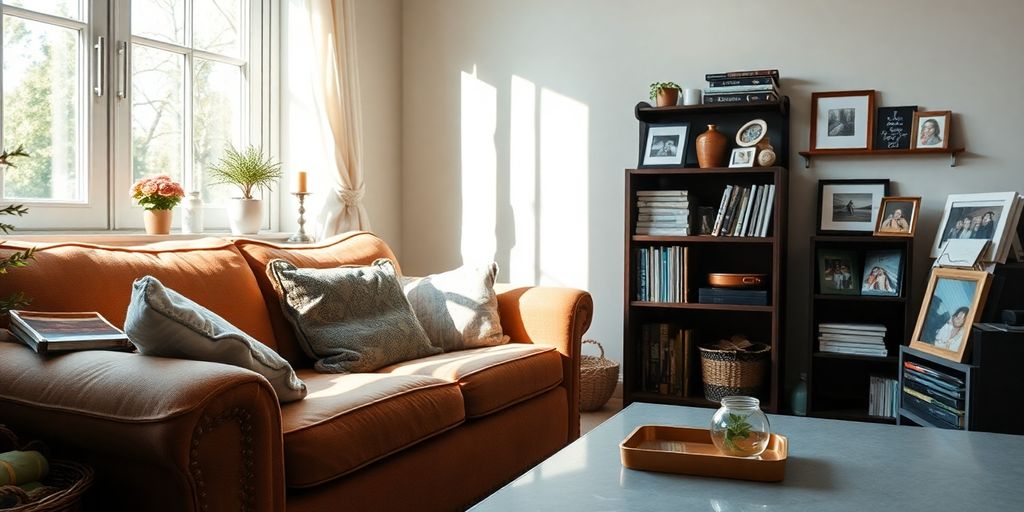 Interior de hogar asegurado