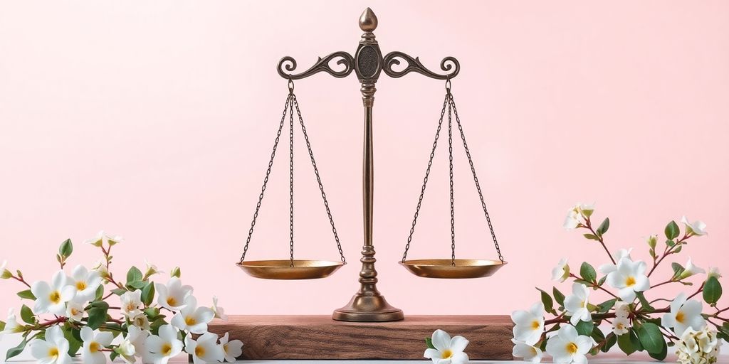 Escena serena que muestra equilibrio y armonía.