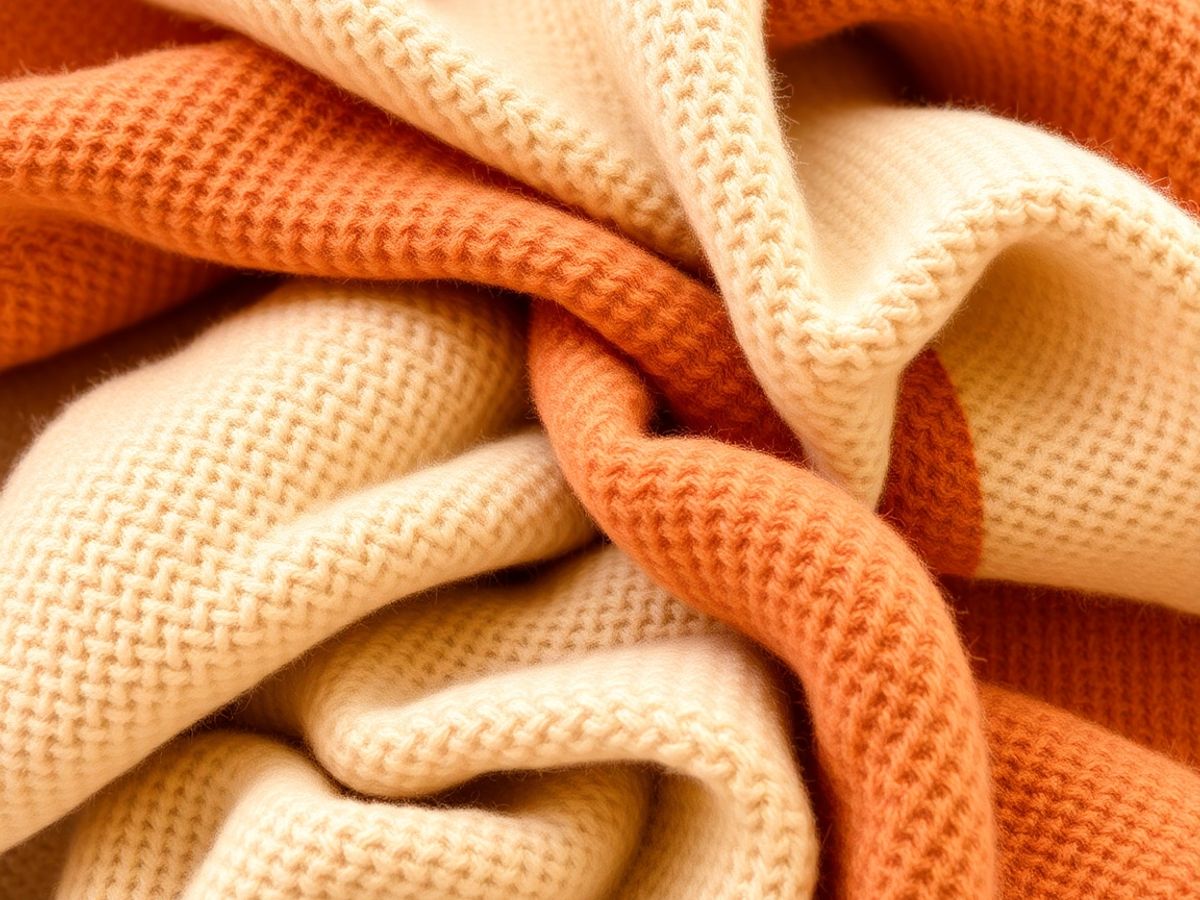 Texturi textile moi aranjate elegant pentru interior.