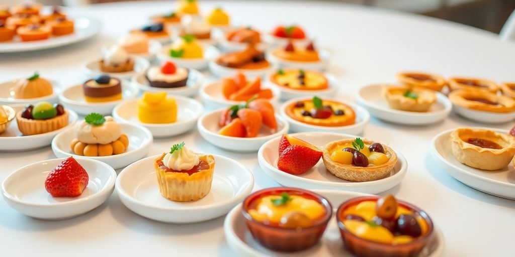 อาหารเบรคหลากหลายสีสันน่ารับประทาน