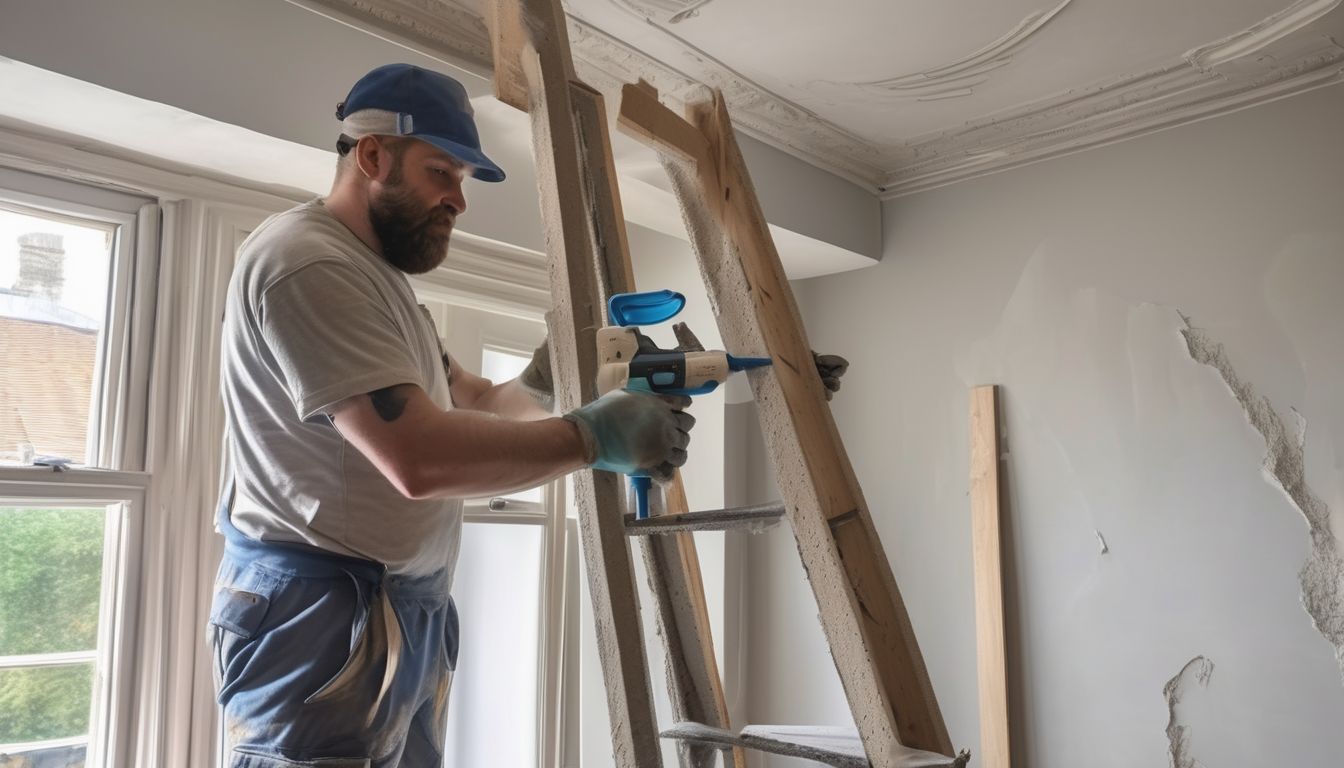 plasterer working in London