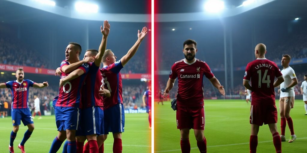 Crystal Palace célèbrent une victoire aux tirs au but contre Liverpool.