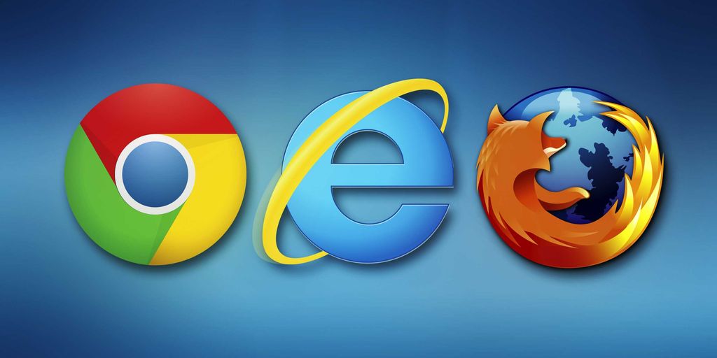internet web browsers global network illustration