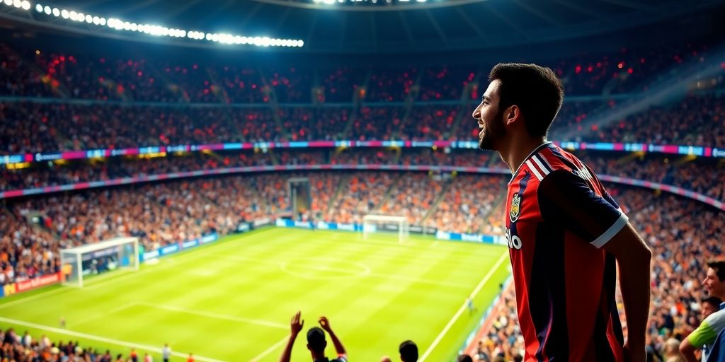 São Paulo em campo vibrando com a torcida