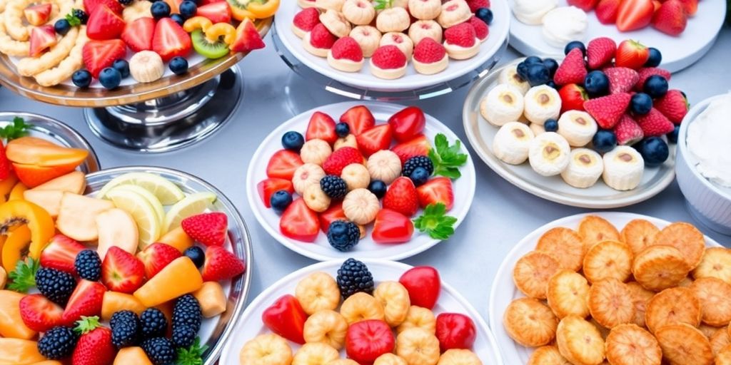 การจัดเบรค อาหารว่าง สุดสร้างสรรค์