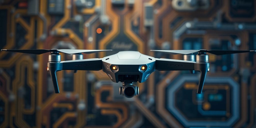 BAE Systems drone with AI powering future defence.