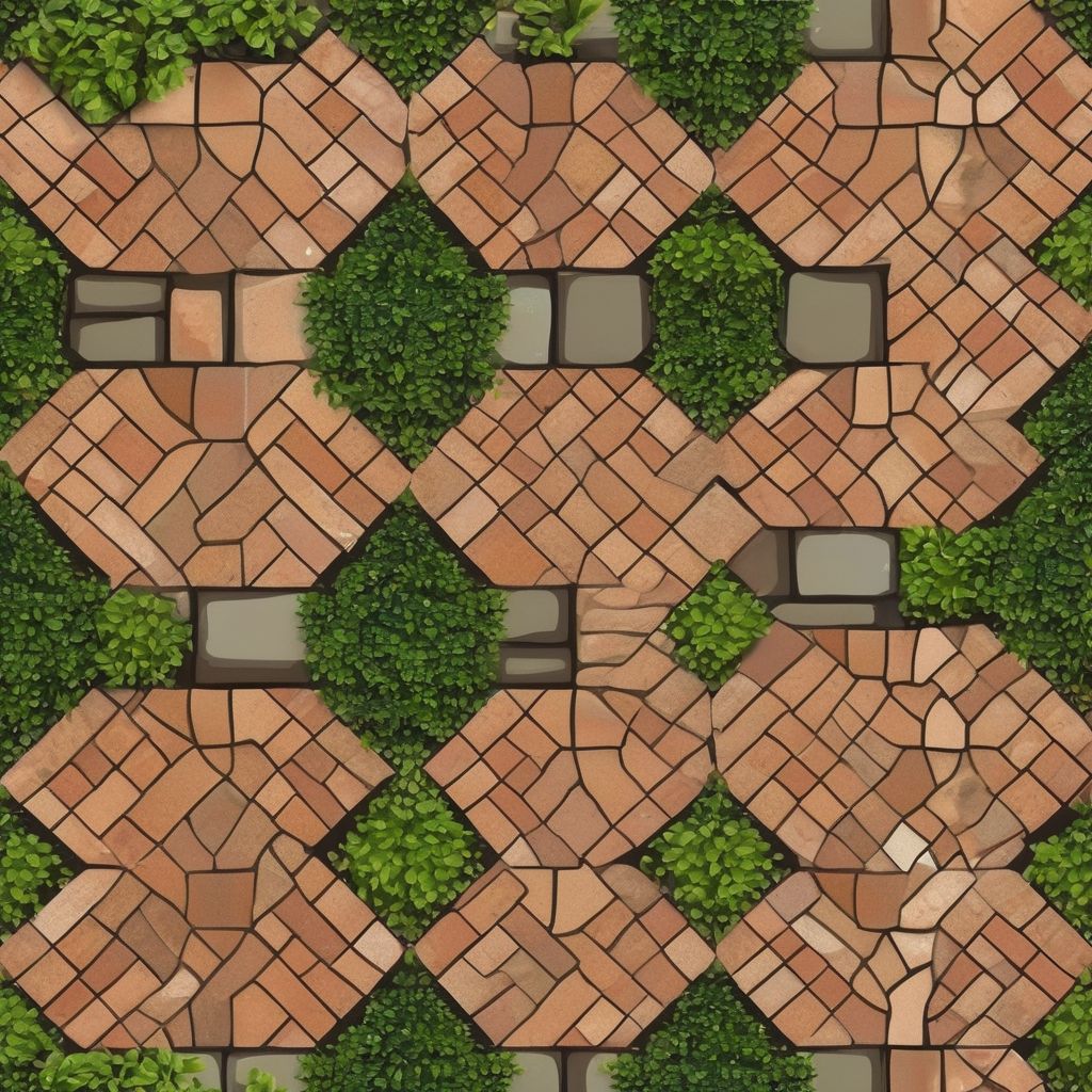 garden paving materials patterns cost