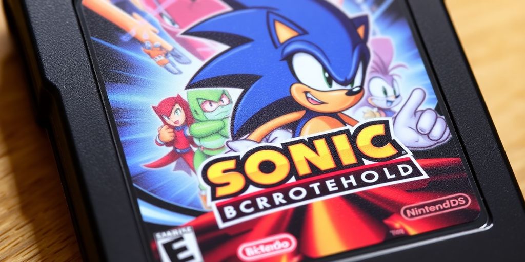 Sonic Chronicles: Dark Brotherhood game cartridge.
