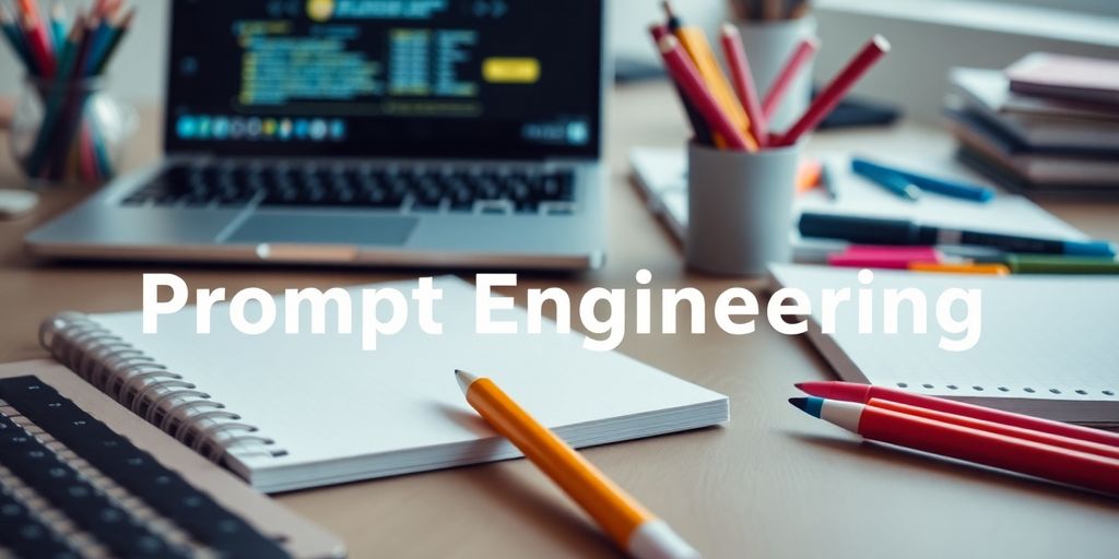 Creative workspace for effective AI prompt crafting.