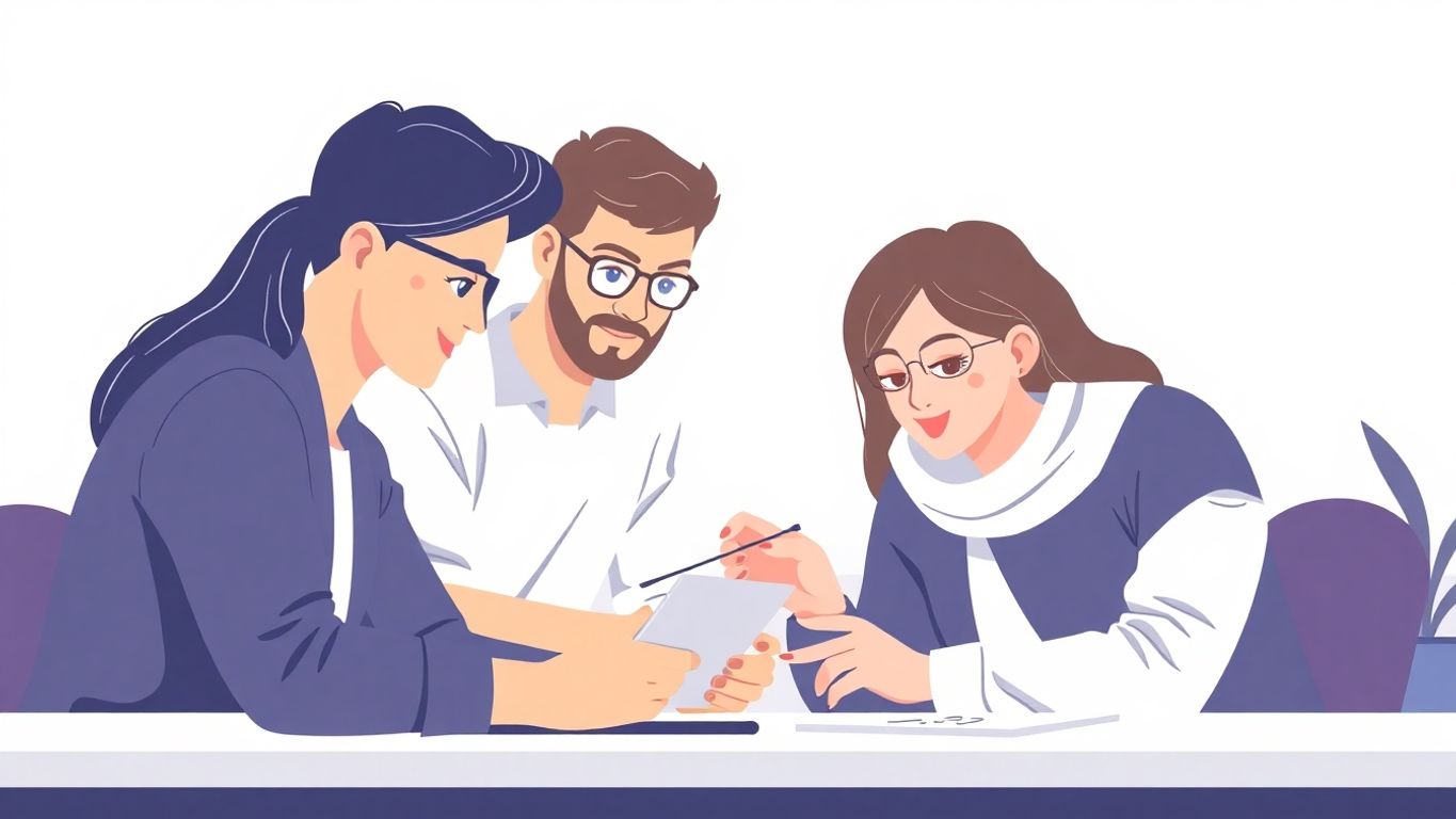 Designer og utvikler samarbeider for bedre brukeropplevelse.