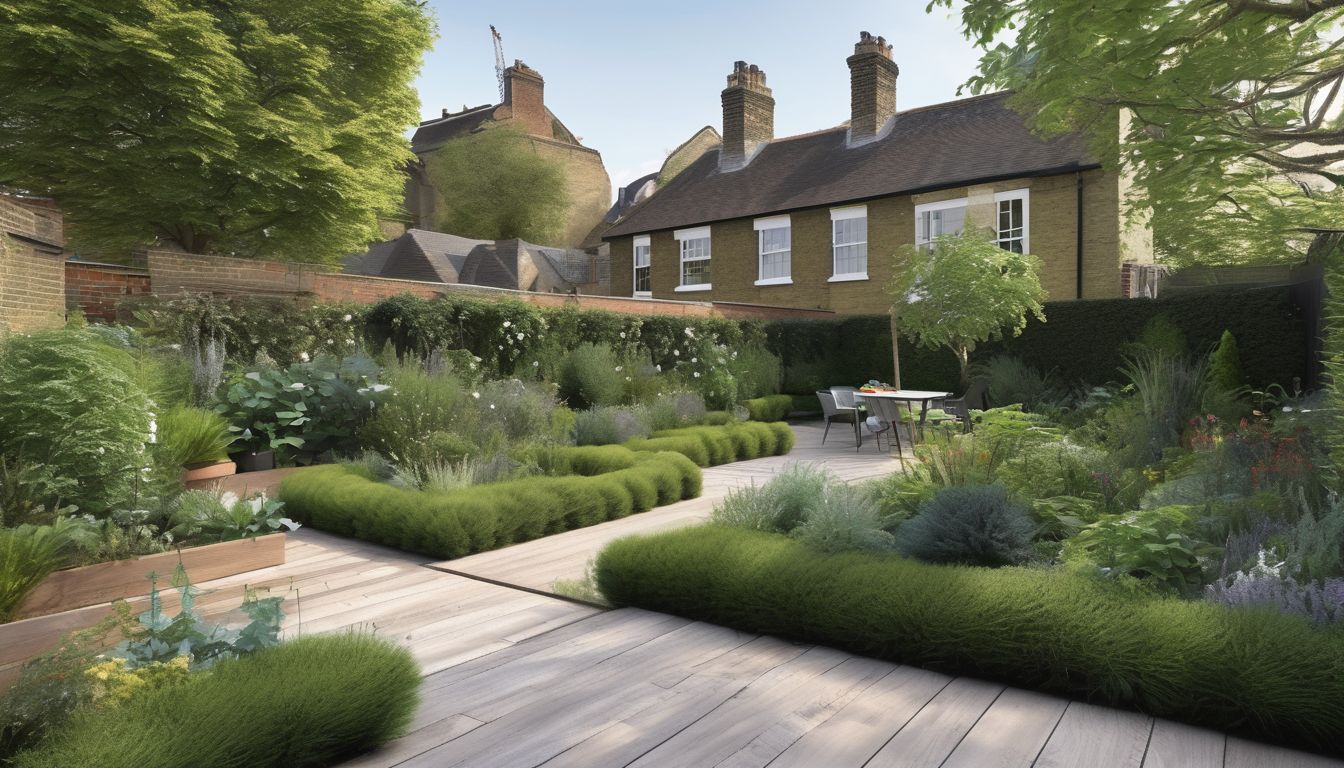 weeding and pruning London garden
