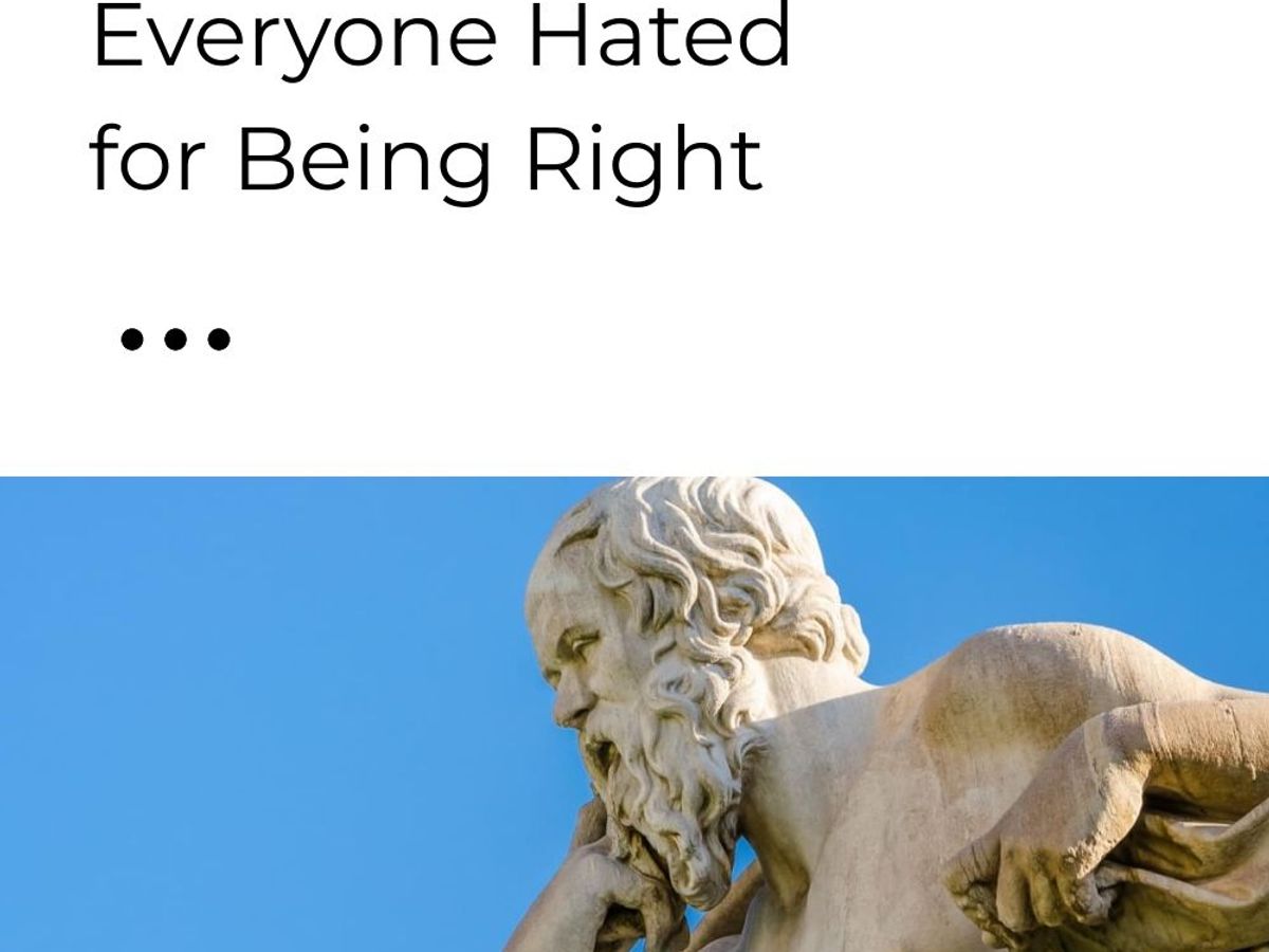 ancient philosopher pondering life and death