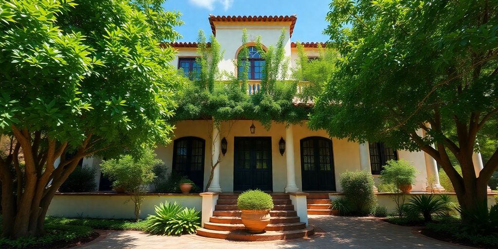 Beautiful Merida home with colonial architecture.
