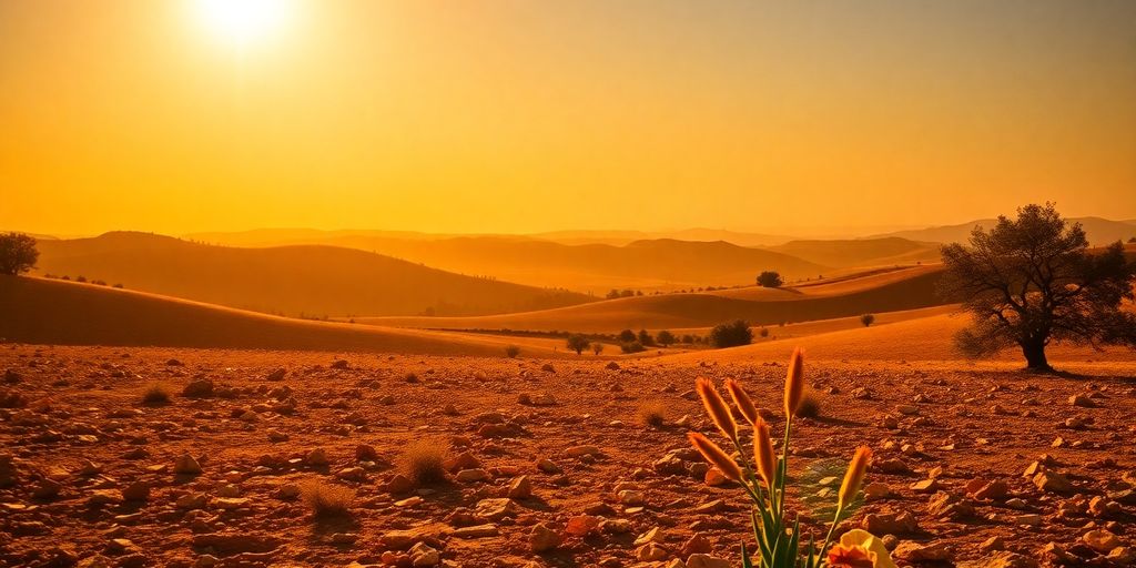Un soleil ardent brille sur des paysages du sud-ouest français.