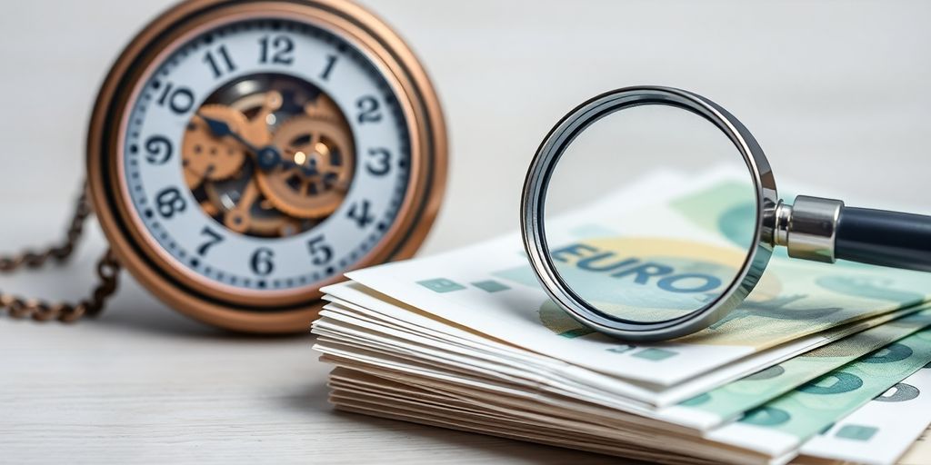 Horloge, argent, règles fiscales