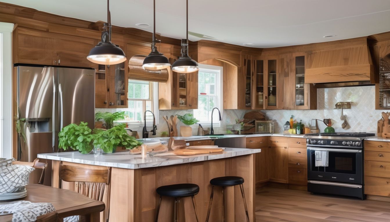 kitchen renovation with eco-friendly materials