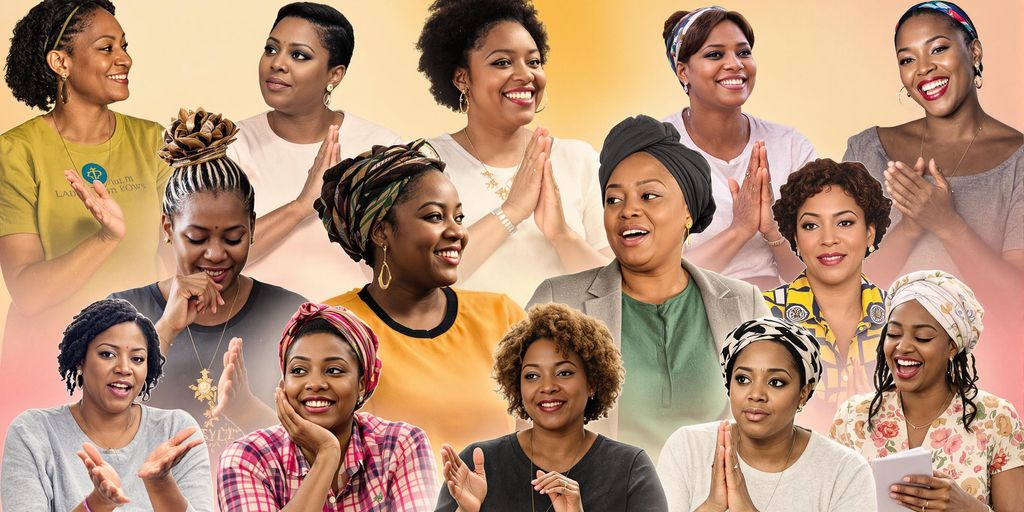 Mulheres cristãs unidas em ações de transformação e liderança.