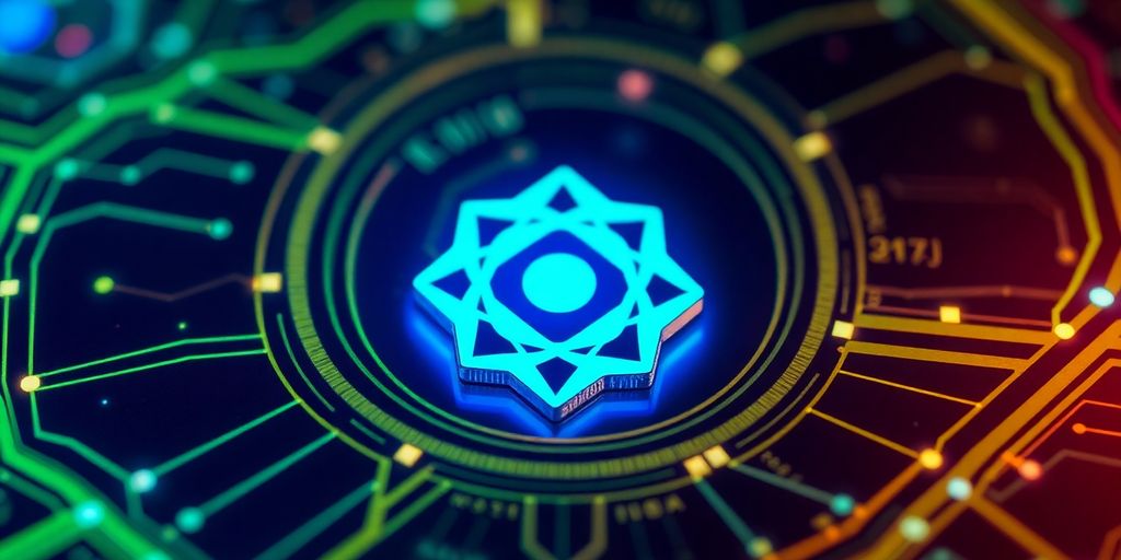 Best Crypto for 2025 Bull Run, How Can You Benefit? 3 Cosmos cryptocurrency logo on a digital background.