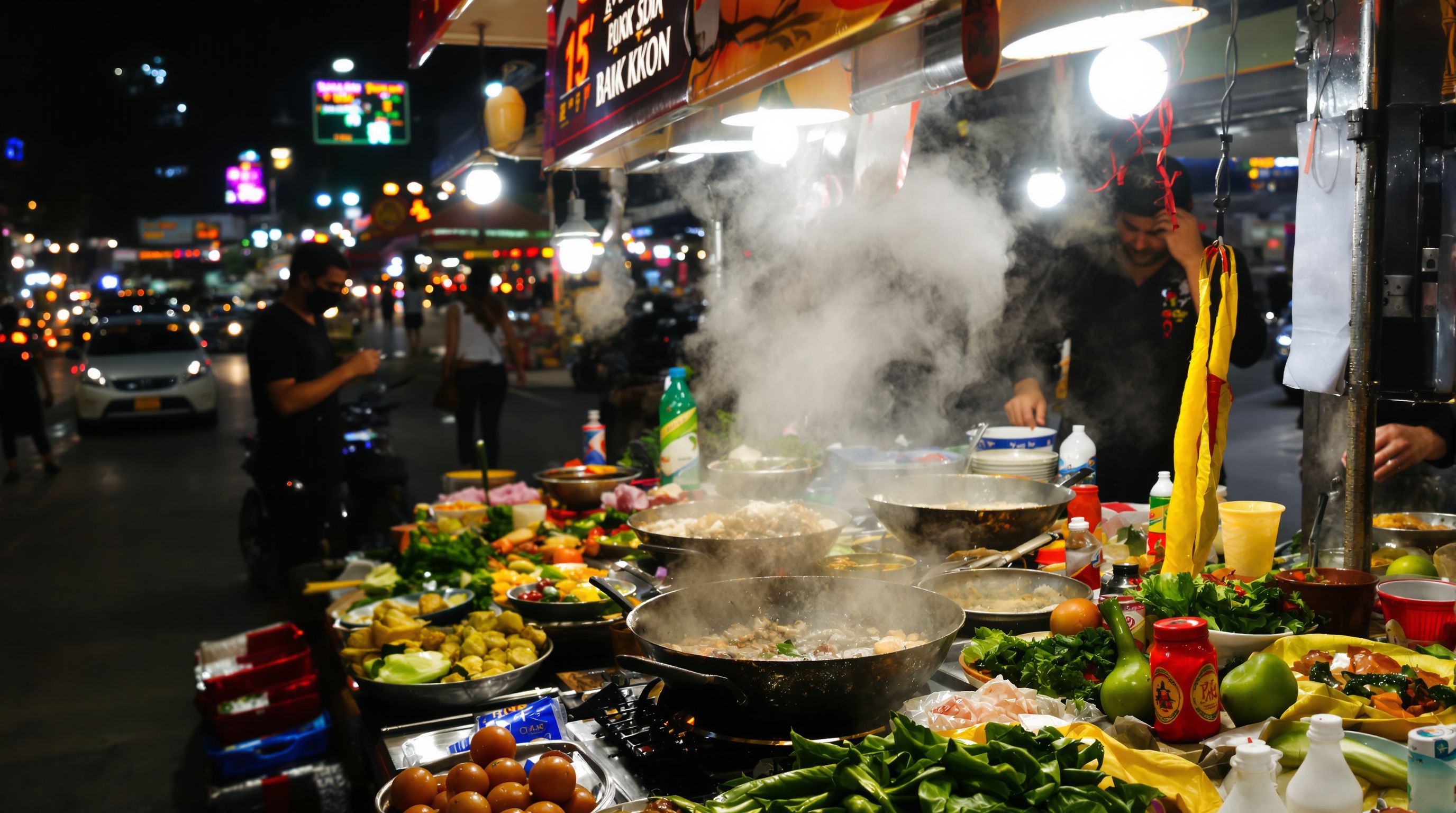 Viagem de Mochila em Banguecoque: Comida, Compras e Noite - InBrief