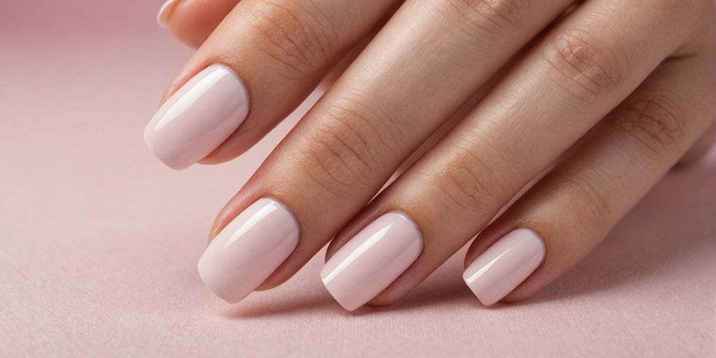 Ballerina-shaped nails with French tips