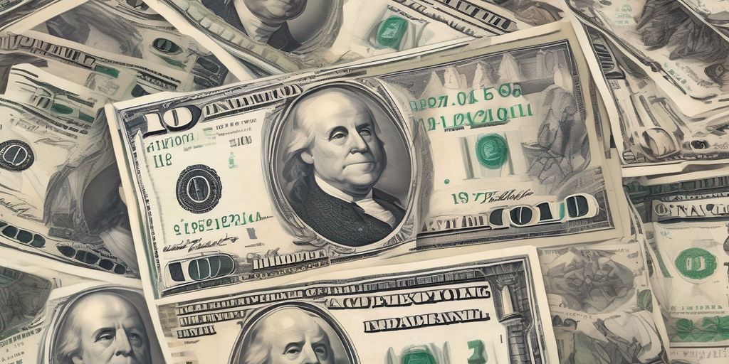 historical inflation and investment, financial growth, money as a hedge against inflation, long-term returns, historical examples, financial charts, inflation graphs, old currency, stock market illustrations