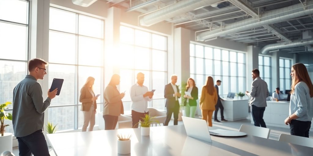 Zukunft der Arbeit, Technologie und Menschen