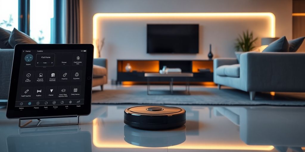 Casă modernă cu sisteme smart integrate