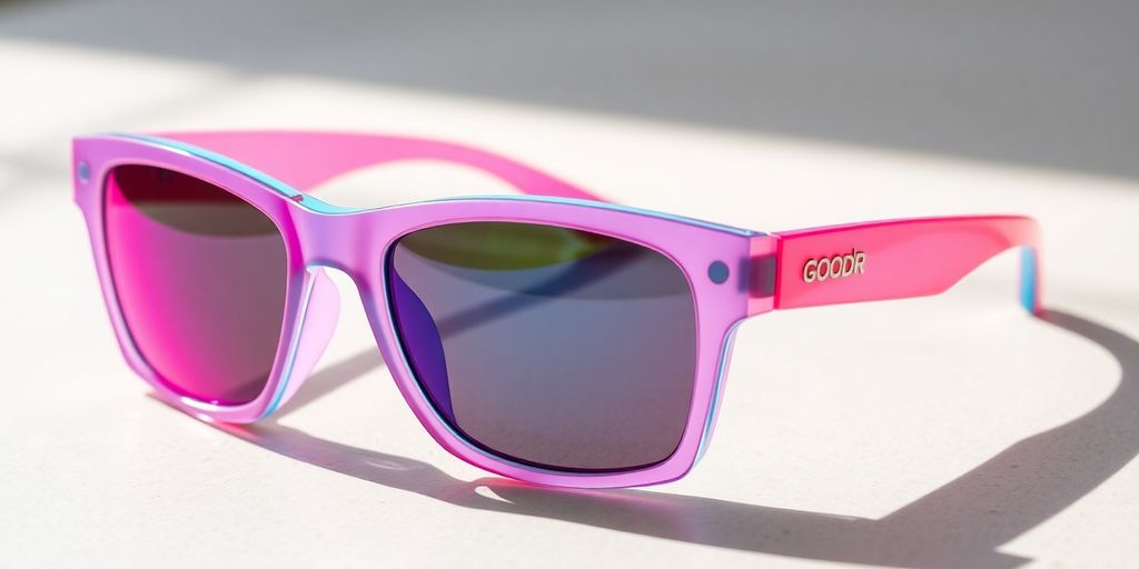Stylish Goodr sunglasses for everyday wear.
