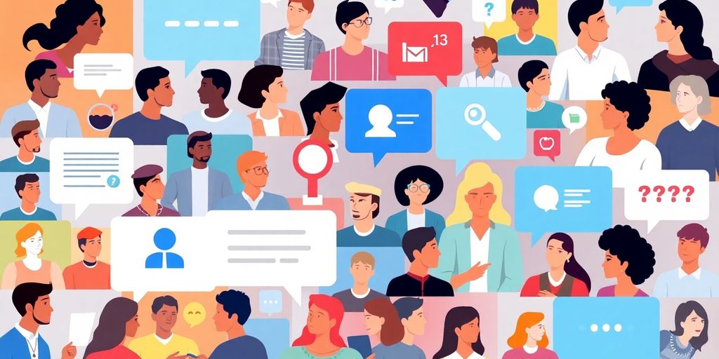 Diverse users interacting on various question and answer platforms.