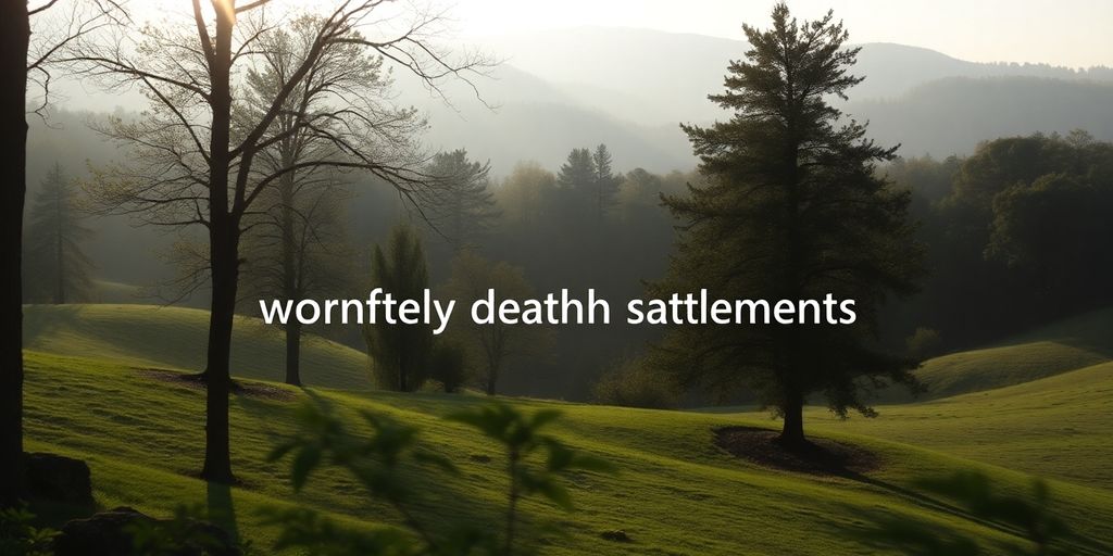 Peaceful landscape symbolizing healing and resolution.