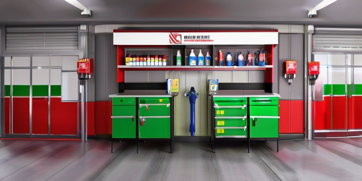 אספקה ותחזוקת מטפים בבניין