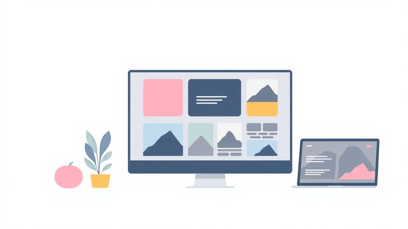 Farger og bilder i webdesign.