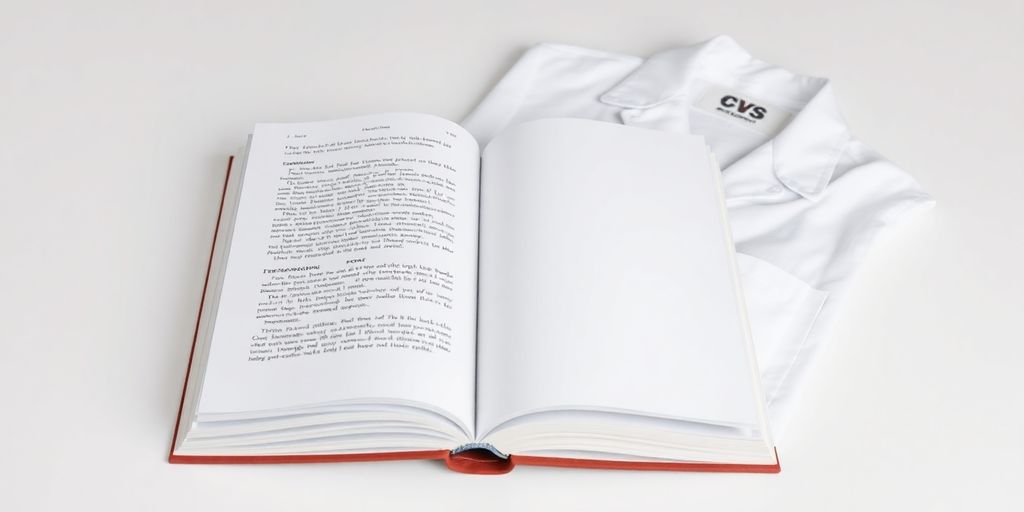 Open book, pharmacist uniform.