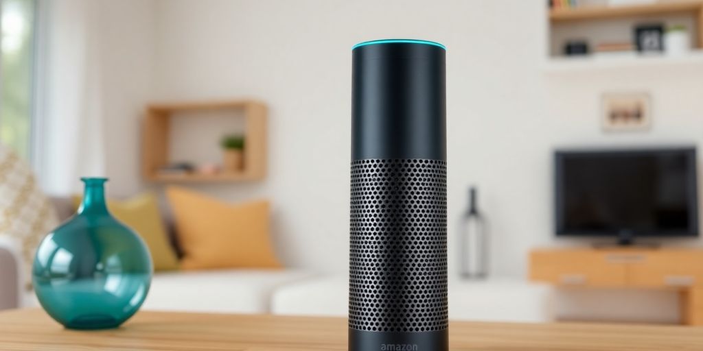 Alexa en un entorno doméstico moderno.