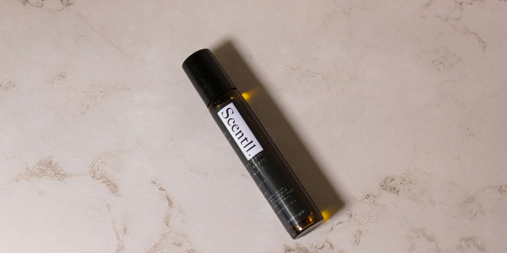 black and gold spray bottle