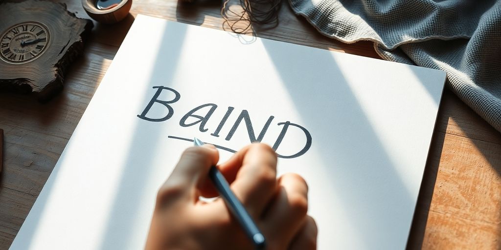 Unique brand elements forming a distinct visual identity.