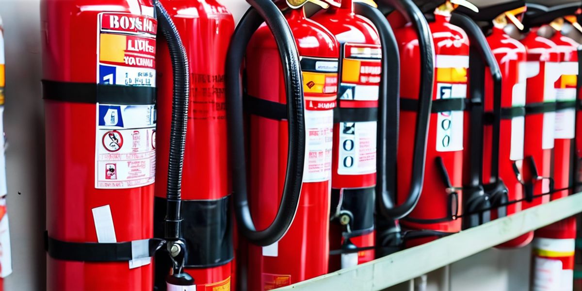 מתלה למטף כיבוי אש