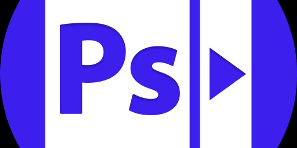 Logo of Photoshop featuring a stylized 