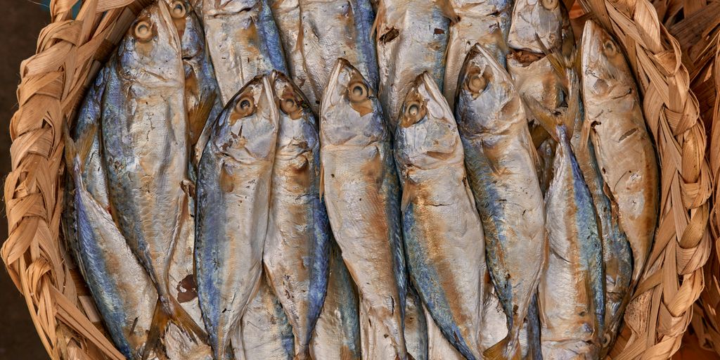 a basket of fish