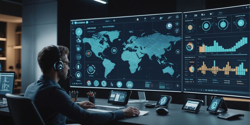 Social media automation future trends with gears and graphs