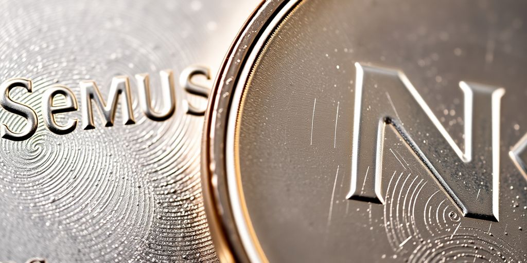 Pièces de monnaie Semeuse argent et nickel