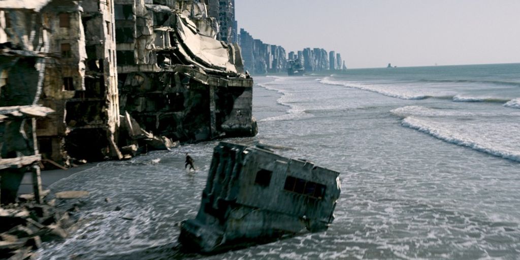 illustration of a thriving garden with various plants growing together, showcasing companion planting techniques