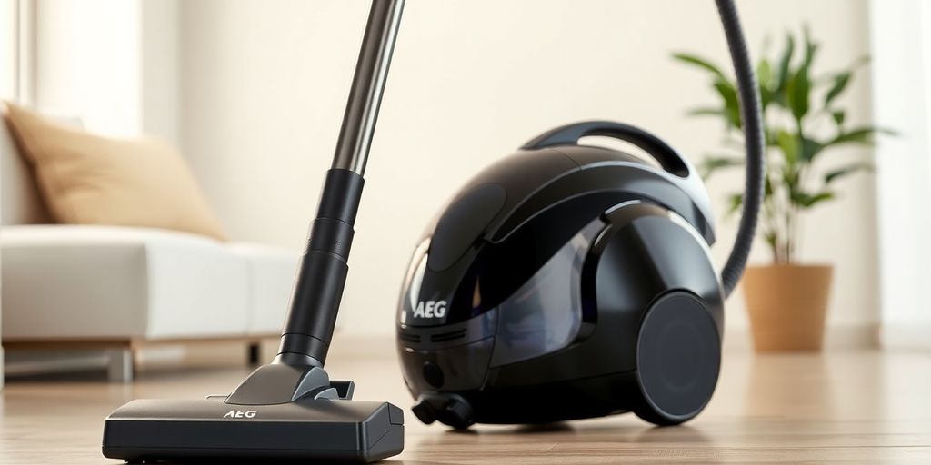 AEG Clean 6000 Öko Staubsauger in modernem Zuhause