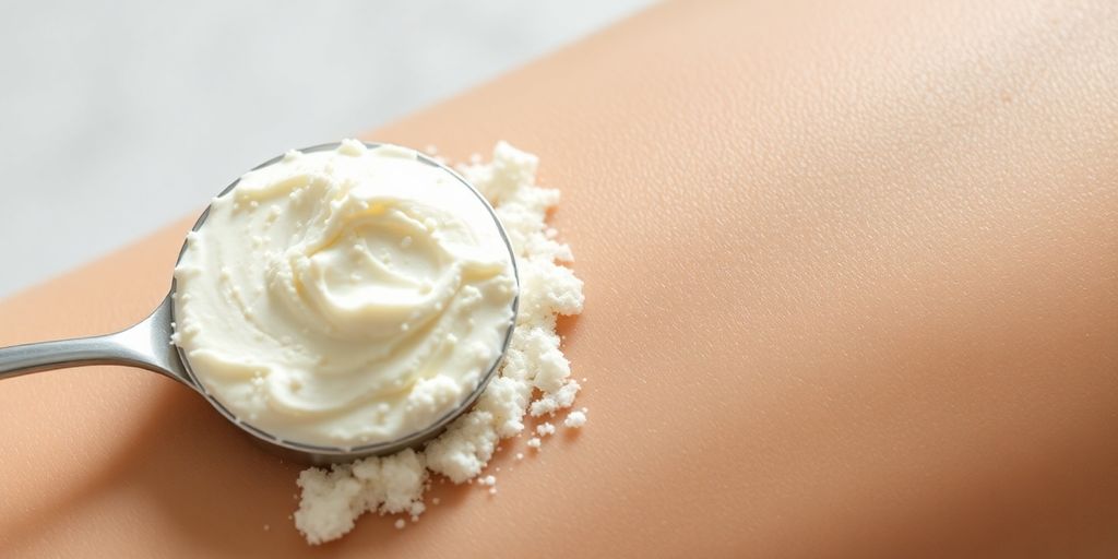 Whey protein powder, healthy skin.