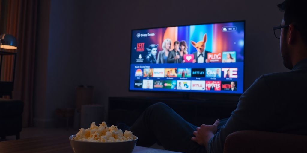 Jin Netflix: bloke watching telly, fair dinkum.