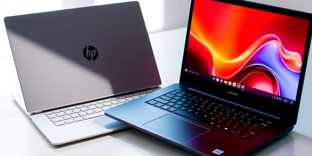 مقارنة بين لابتوب HP و Lenovo